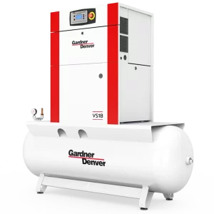 Lubricated Rotary Screw compressors (7-22KW)